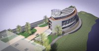 Puerto San Antonio inició trabajos para construcción de nuevo edificio corporativo en la Costanera Norte