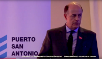 Exposición del presidente de Camport, Daniel Fernández, en seminario de Ligamar "El Mar en la Constitución Política"