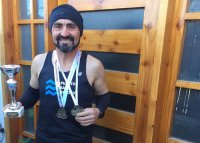 Ganador de fondo deportivo de Puerto San Antonio obtiene primer lugar en competencia de Cross Country en Curauma