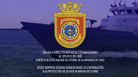 Nuestro saludo a DIRECTEMAR por su 172 aniversario al servicio del país