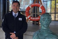 Vicealmirante Víctor Zanelli, expuso ante Círculo Italiano por 500 años del descubrimiento del Estrecho de Magallanes.