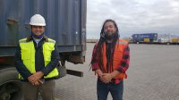 Crean mecanismo automático para asegurar el contenedor al medio de transporte