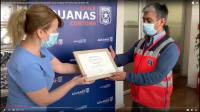 La Organización Mundial de Aduanas World Customs Organizatión distinguió al Jefe de Fiscalización de la Aduana de San Antonio, Osvaldo Soto Moreno