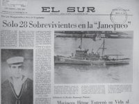 Armada de Chile no olvida a sus héroes: 56 años del naufragio de la Escampavía “Janequeo”
