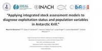 Novedosa investigación sobre pesquería del Krill en un contexto de Cambio Climático