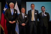Puerto San Antonio y el Ministerio de Transportes y Telecomunicaciones realizaron exitosa reunión en Madrid con empresas interesadas en construir el Puerto Exterior
