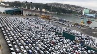 Ian Taylor agencia en San Antonio la tercera nave durante este año que descarga más de 4 mil unidades de rodados