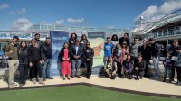 Liderada por Raquel Meza Labarra, la Fundación Mascarona fue protagonista principal de las actividades del Peace Boat en Chile.