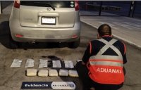 Aduana de Arica frustra el intento de tráfico de casi 10 kilos de pasta base y cocaína en Chacalluta