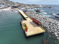 Inauguran nuevo muelle en Caleta San Marcos para mejorar la seguridad de la comunidad de pescadores local