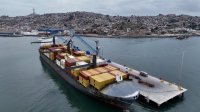 Con embarque de fruta argentina a Canadá, Terminal Puerto Coquimbo marca hito para el comercio internacional.