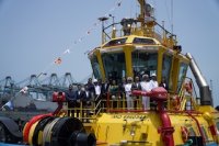 SAAM Towage Perú celebra incorporación del remolcador Charrán a su flota