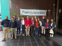 Autoridades dan pasos clave para fortalecer la logística del Puerto de Coquimbo en Valparaíso