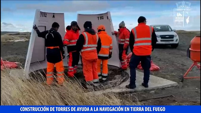 U.Magllanes y Armada se unen por la Ciencia. Levantan nuevas torres para guiar a la navegación. Campaña por la rehabilitación del Club de Leones. Capacitación para Trabajos en Altura.