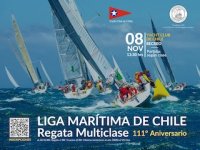 Liga Marítima de Chile realizará tradicional Regata Multiclase este sábado 8 de noviembre