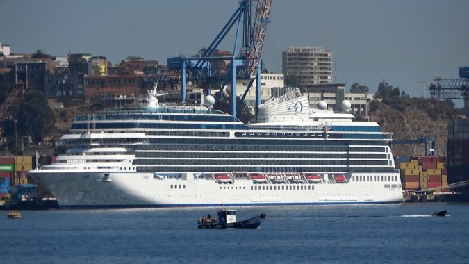 Terminal Pacífico Sur Valparaíso recibió al crucero de ultra lujo “Vista” en su recalada inaugural en Valparaíso.