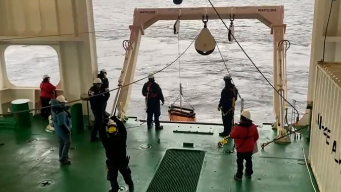 Concluye con éxito el Primer Crucero de Investigación Marítima Remota del Comité Oceanográfico Nacional (CONA).