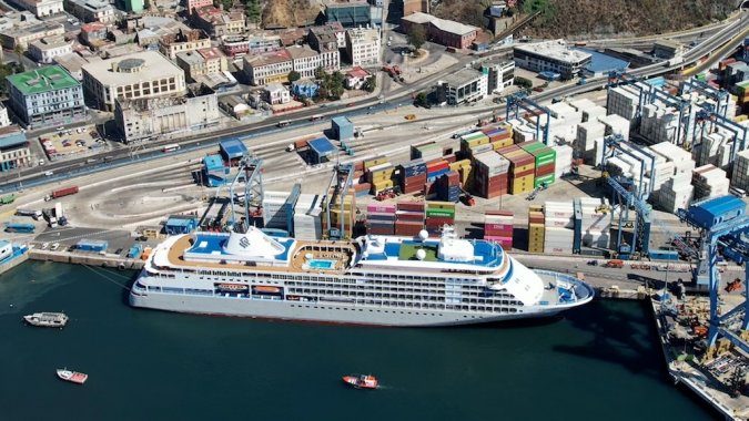 Con el arribo del Silver Whisper, Terminal Pacífico Sur, cierra temporada de cruceros.