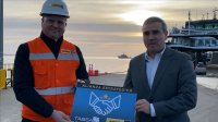 Convenio entre TABSAS y Finnig Chile mejorará operación de ferries en Punta Arenas.