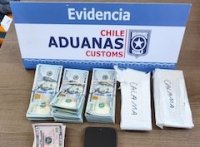 En paso fronterizo Ollagüe Aduanas detecta contrabando de US$36.300 en efectivo